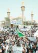 People protesting in Baghdad May 19