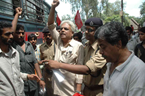 Courting arrest in Ranchi