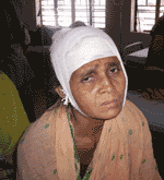 One of the victims of March 14 massacre in hospital