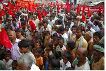 People Paying Tribute to Comrade Gambhira