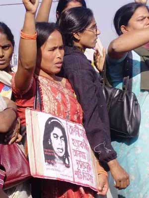 Protest for Tapasi