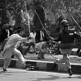 protest in Pakistan