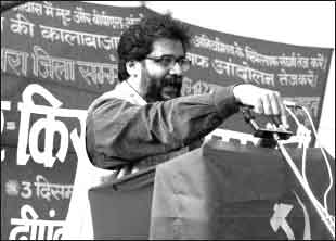 com. deepankar at mazdoor kisan adhikar rally at samatipur