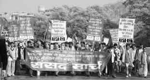 sansad march