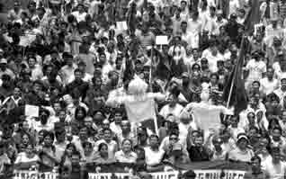 UCPN (M) protest in Nepal
