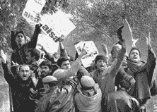 AISA Protest