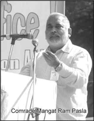 Com. Mangat Ram Pasla
