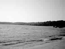 The coastline that will be destroyed to make way for the project