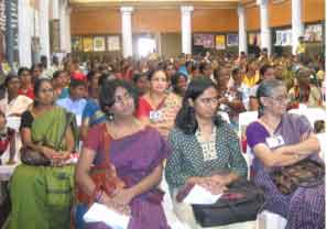 women rally